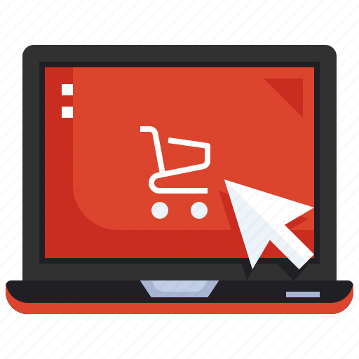 Buy, online, cart, laptop, shopping icon - Download on Iconfinder