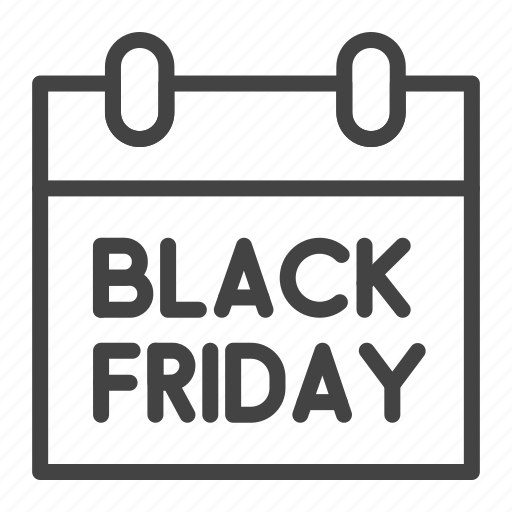 Blackfriday, sale, calendar, black friday icon - Download on Iconfinder