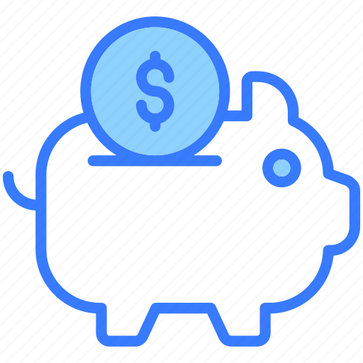 Saving, money, finance, dollar, cash, coin, piggy bank icon - Download on Iconfinder