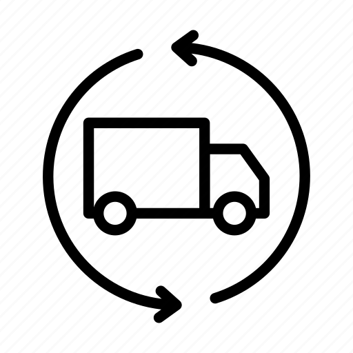 Black, friday, process, delivery, shipping, package, truck icon - Download on Iconfinder
