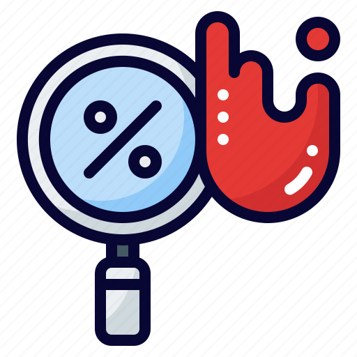 Magnifying, sale, discount, hot, offer, search, shopping icon - Download on Iconfinder