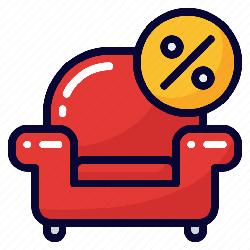 Sofa, furniture, interior, home, seat, couch, comfortable icon - Download on Iconfinder