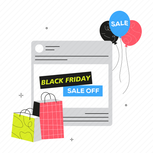 Black, friday, sale, announcement, discount, marketing icon - Download on Iconfinder