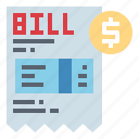 bill, invoice, payment, receipt
