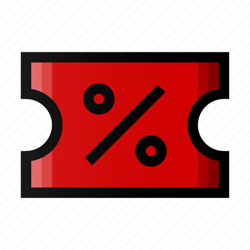 Black friday, coupon, discount, sale, shop, shopping, voucher icon - Download on Iconfinder