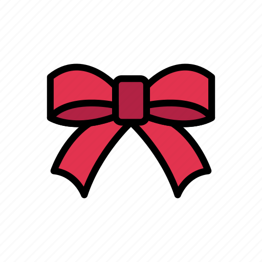 Bow, gift, present, ribbon, tie icon - Download on Iconfinder