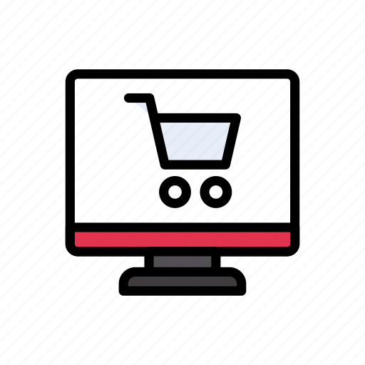 Cart, ecommerce, online, screen, shopping icon - Download on Iconfinder