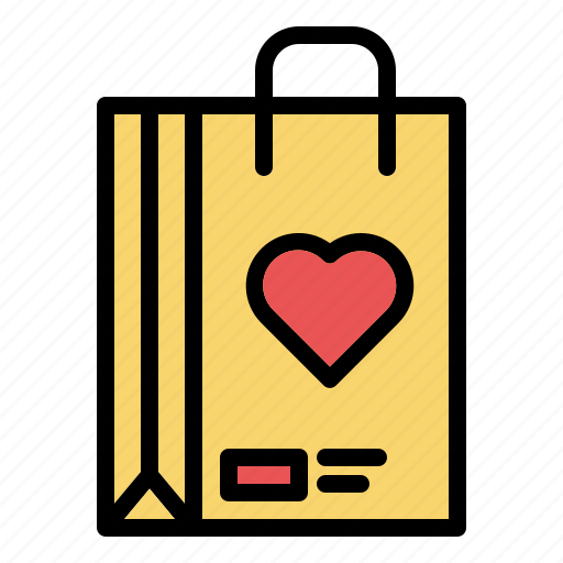 Shopping, online shop, heart, store, love, black friday, shop icon - Download on Iconfinder