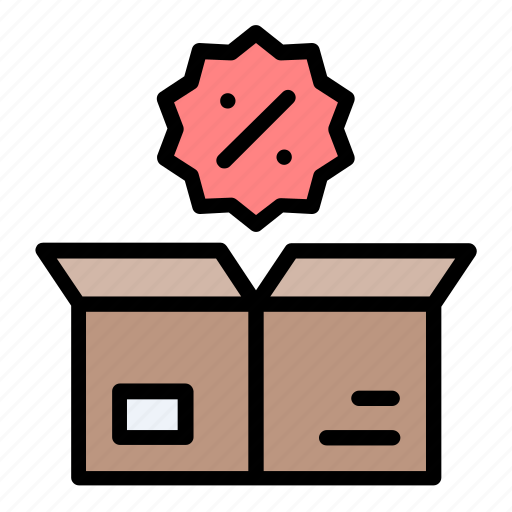 Black, friday, package, box, discount, product icon - Download on Iconfinder