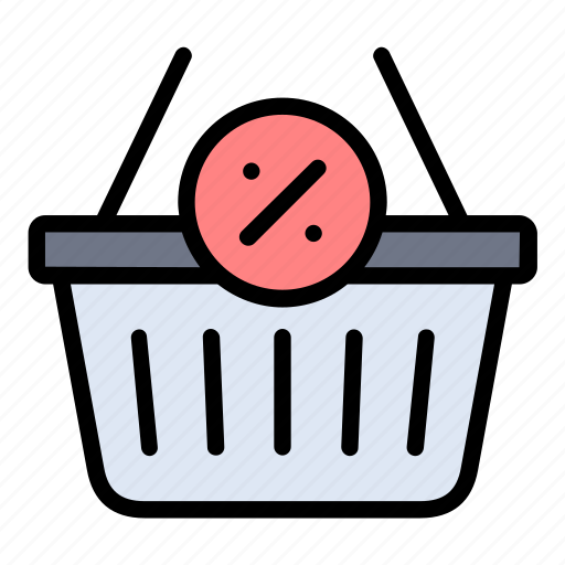 Black, friday, shopping, basket icon - Download on Iconfinder