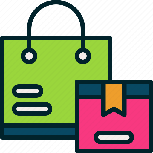 Shopping, bag, box, package, store icon - Download on Iconfinder