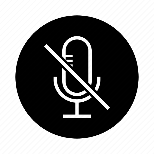 Microphone, mute, media, mic, music, sound, voice icon - Download on Iconfinder