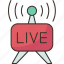 broadcast, live, streaming, media, channel 