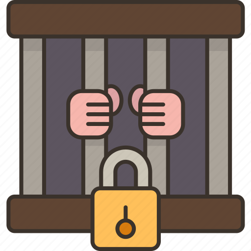 Incarceration, prison, jail, convict, crime icon - Download on Iconfinder