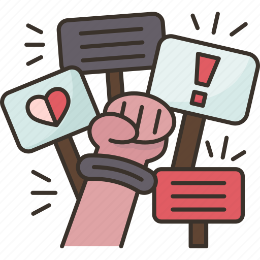 Protest, social, demonstration, empowerment, movement icon - Download on Iconfinder