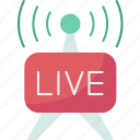 broadcast, live, streaming, media, channel