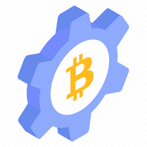 Bitcoin process, crypto process, crypto management, cryptocurrency, btc icon - Download on Iconfinder