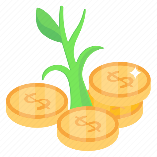 Money plant, money growth, investment, investment growth, financial growth icon - Download on Iconfinder