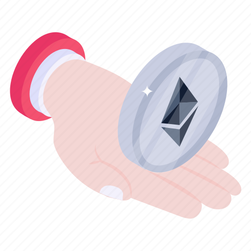 Ethereum coin, ethereum, bitcoin, blockchain, cryptocurrency icon - Download on Iconfinder