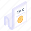 tax statement, tax report, tax paper, tax document, tax 