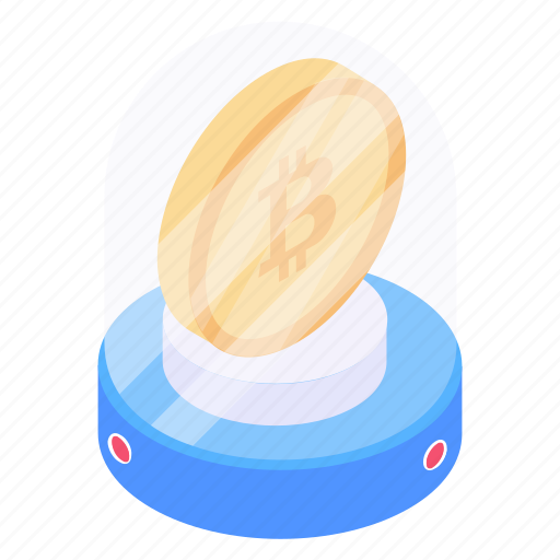 Cryptocurrency, bitcoin hologram, bitcoin technology, btc, blockchain technology icon - Download on Iconfinder