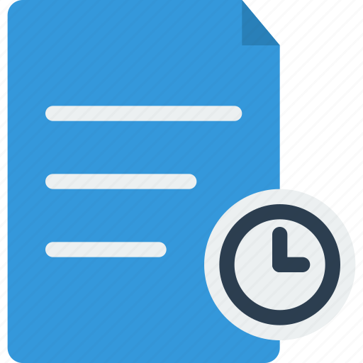 Data, ledger, record, timestamp, transaction, document, information icon - Download on Iconfinder