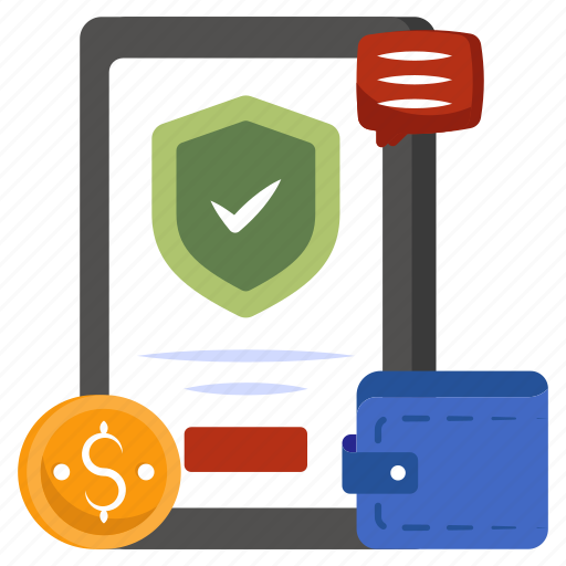 Secure mobile payment, epay, mobile banking, ebanking, mcommerce icon - Download on Iconfinder