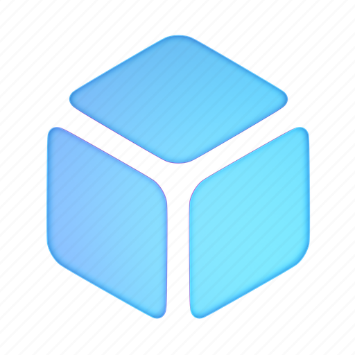 Block, virtual, blockchain, mine, computation, box, cube icon - Download on Iconfinder