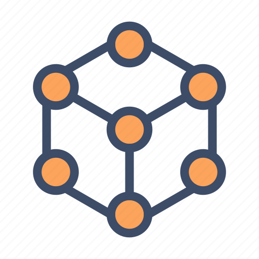Blockchain, interconnected, chain, connection, technology icon - Download on Iconfinder