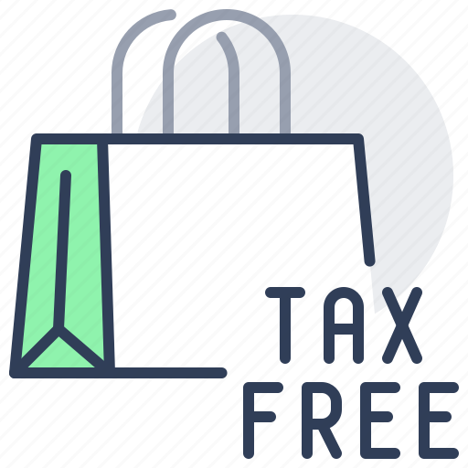 Tax, free, bag, parcel, duty icon - Download on Iconfinder