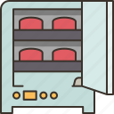 refrigerator, blood, bank, store, container