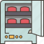 refrigerator, blood, bank, store, container 