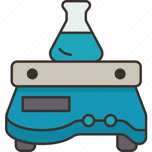 Shaker, flask, mixing, laboratory, scientific icon - Download on Iconfinder