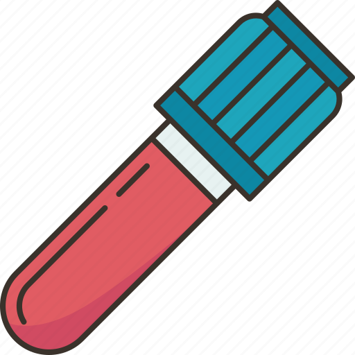 Tube, blood, sample, test, laboratory icon - Download on Iconfinder