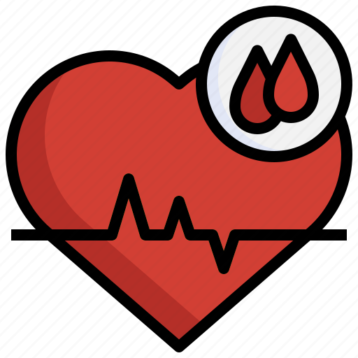 Heart, healthcare, medicine, donation, transfusion, blood icon - Download on Iconfinder