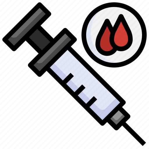 Needle, blood, healthcare, medicine, donation, transfusion icon - Download on Iconfinder