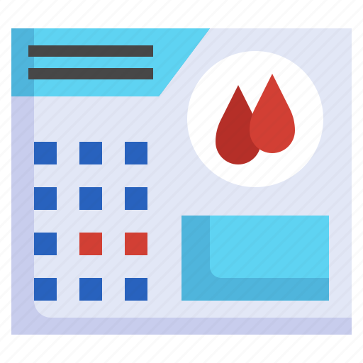 Calendar, hospital, healthcare, medicine, donation, transfusion, blood icon - Download on Iconfinder