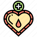 badge, blood, donation, healthcare, medical