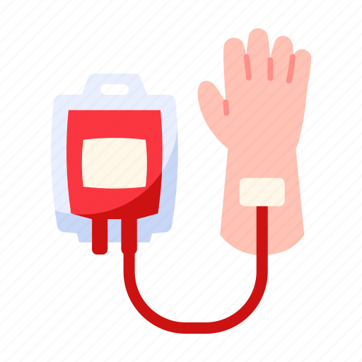 Hand, transfusing, blood, donor, care, donation, health icon - Download on Iconfinder