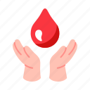 hands, blood, droplet, donor, care, donation, health