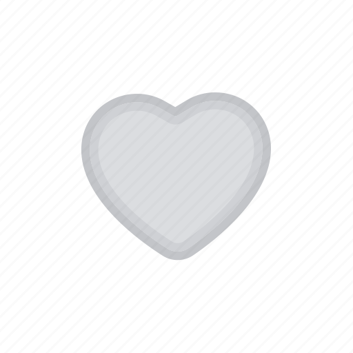 Bloomies, favourite, heart, inactive, interface, like, love icon - Download on Iconfinder