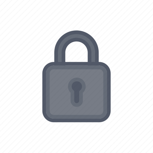 Bloomies, dark, interface, lock, locked icon - Download on Iconfinder