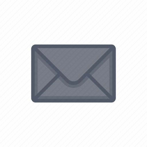 Bloomies, dark, email, envelope, interface, mail, message icon - Download on Iconfinder