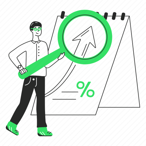 Profit, business, growth, chart, finance, analytics, graph illustration - Download on Iconfinder
