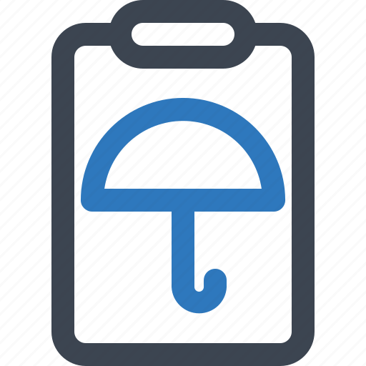 Business, clipboard, document, insurance, policy icon - Download on Iconfinder