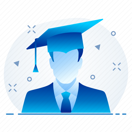 Business, education, graduate, man icon - Download on Iconfinder