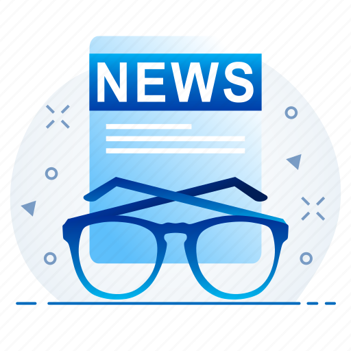 News, newsletter, specs icon - Download on Iconfinder