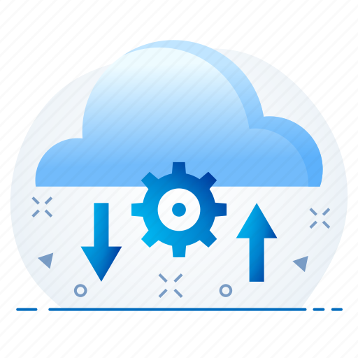 Cloud, download, seo, server, upload icon - Download on Iconfinder