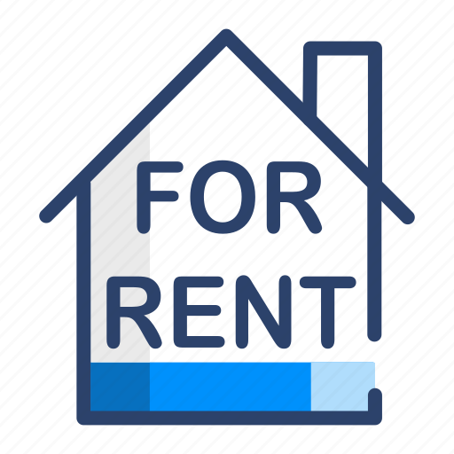 Rent house, for rent, sign icon - Download on Iconfinder