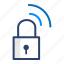 wifi, security, lock, secure, signal, vector, illustration, concept 